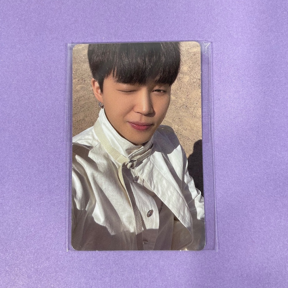 BTS Jimin Proof POB Weverse Photocard